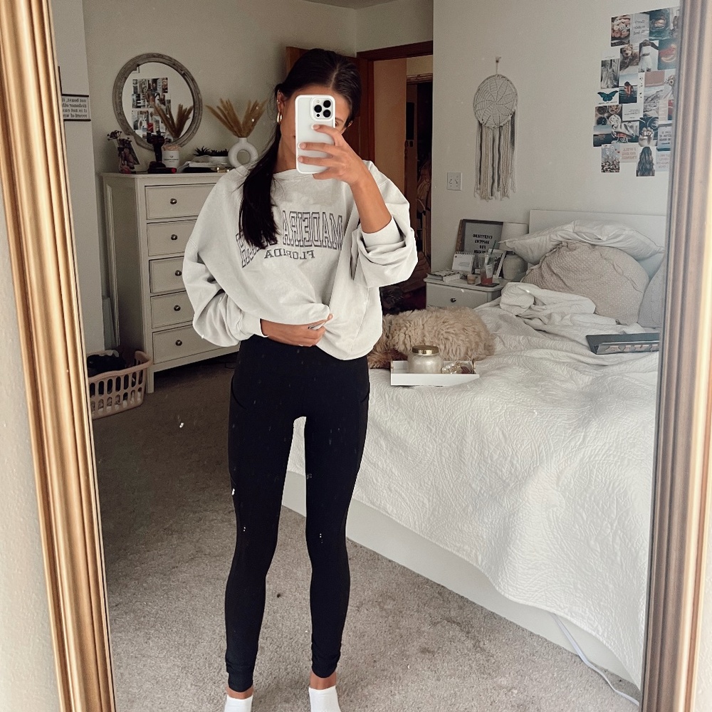 BLACK LULU LEMON LEGGINGS💖⚡️🌈